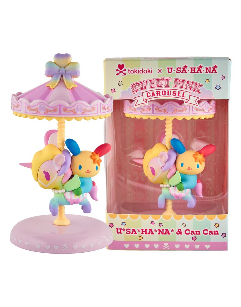 tokidoki x Hello Kitty and Friends Sweet Pink Carousel - U*SA*HA*NA (Special Edi