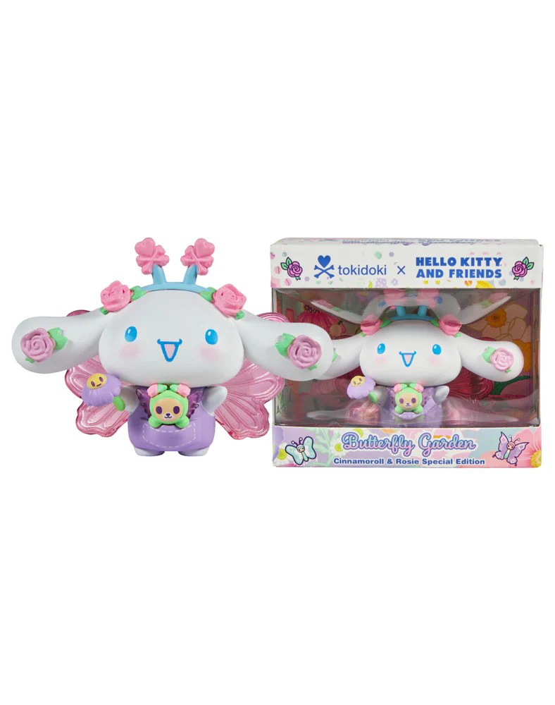 Tokidoki x Hello Kitty and Friends Butterfly Garden - Cinnamoroll & Rosie Butter