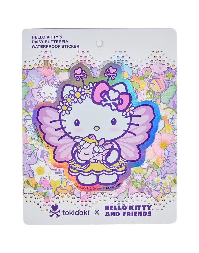 Tokidoki x Hello Kitty and Friends Butterfly Garden Hello Kitty & Daisy Butterfl