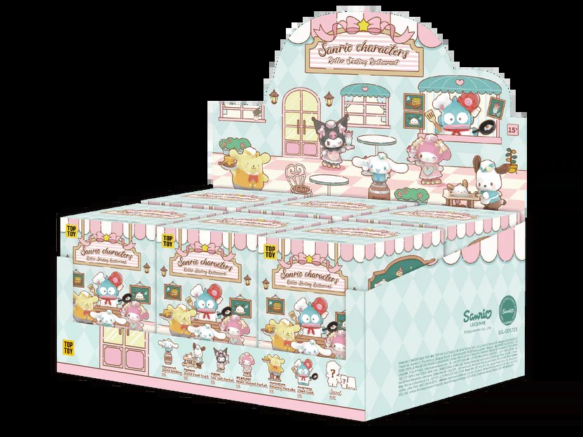 Sanrio Roller Skating Restaurant Series Blind Boxes