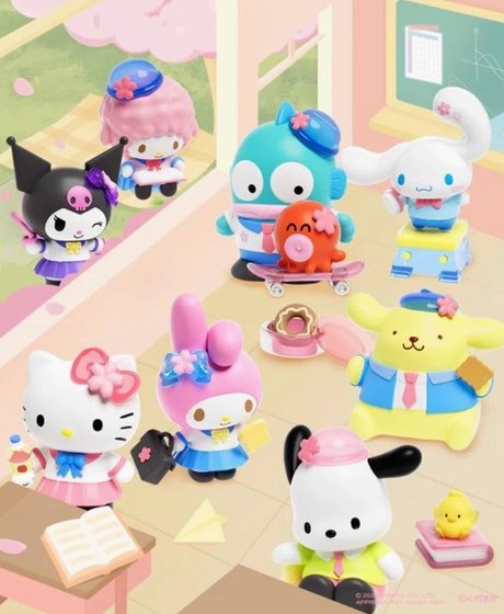 Sanrio Characters Star Academy Series Mini Blind Box 8pcs