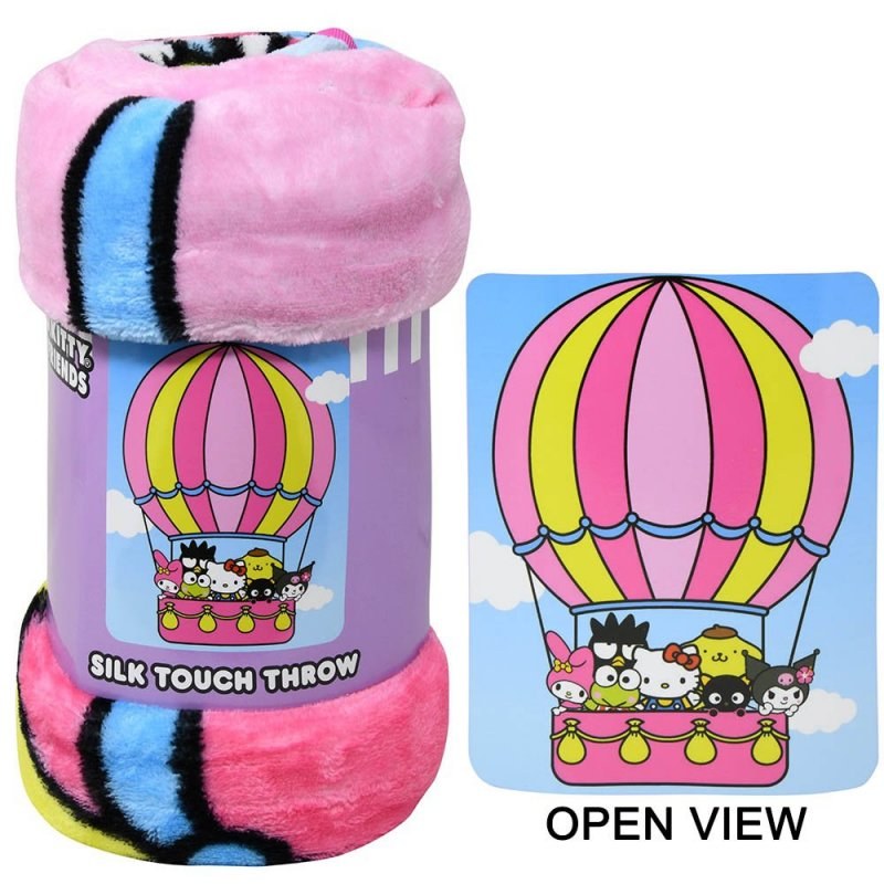 Hello Kitty & Friends 46"x60" Silk Touch Throw Blanket
