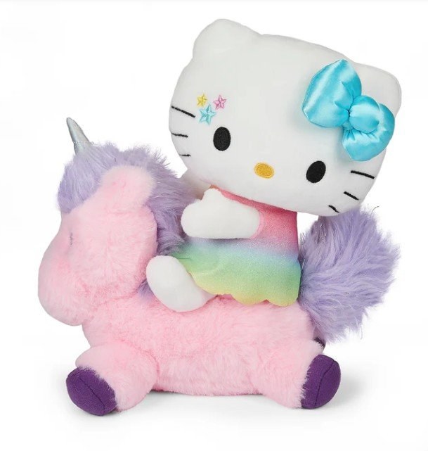Hello Kitty® Riding Unicorn 13" Plush