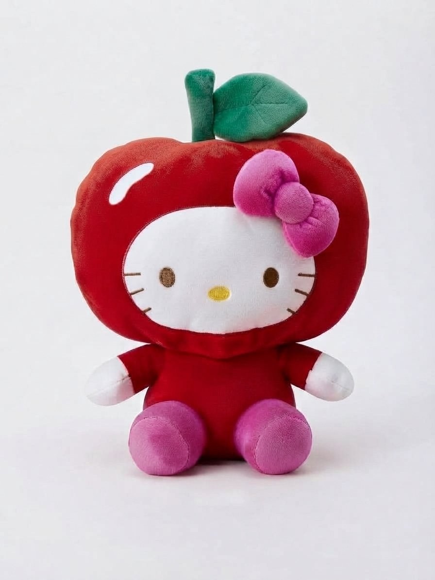 Hello Kitty 13-Inch Apple Costume Plush