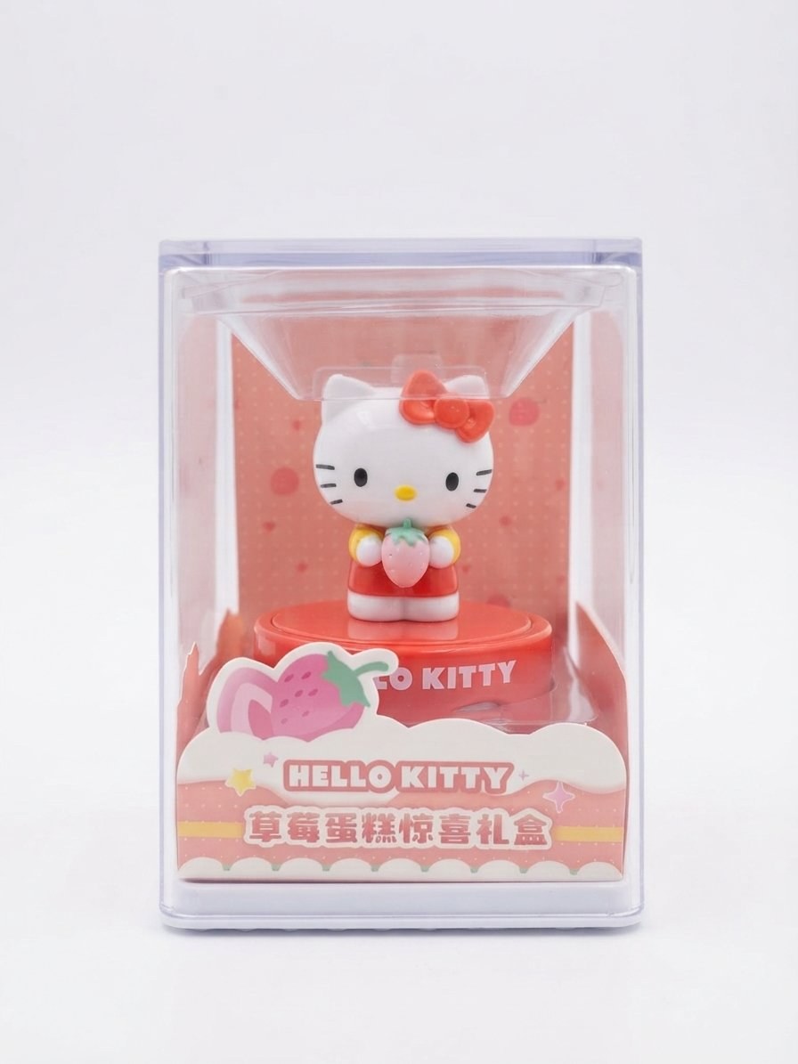 Official Sanrio Hello Kitty Strawberry Cake Surprise Display Box