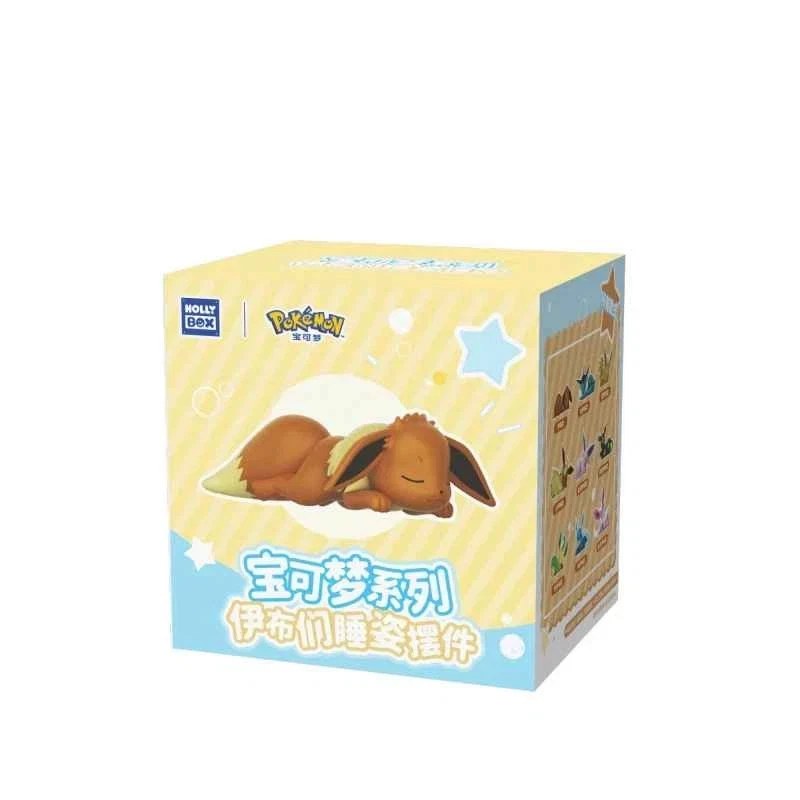 Pokemon - Eevee Sleeping Blind Box Fantasy Cute Anime Collectible Display