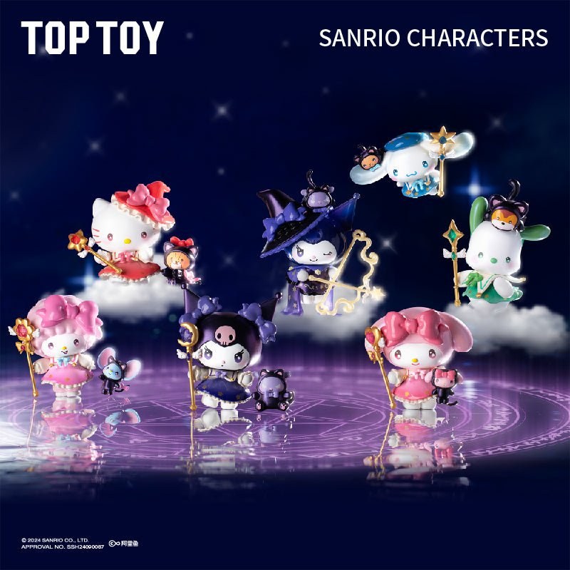 Sanrio characters Starry Night Party Magician Series Figures Blind Box