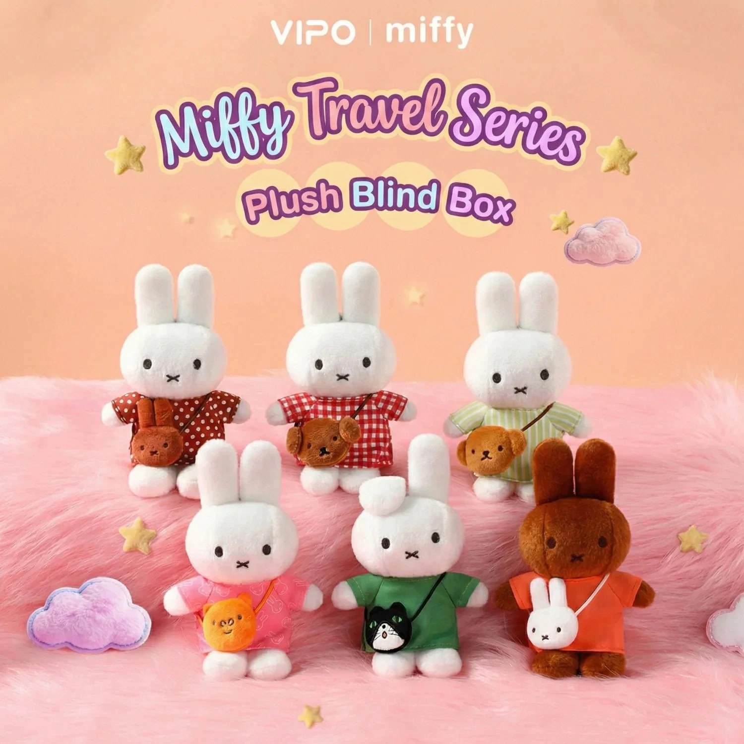 Miffy Travel Mini Baf Series Blind Box
