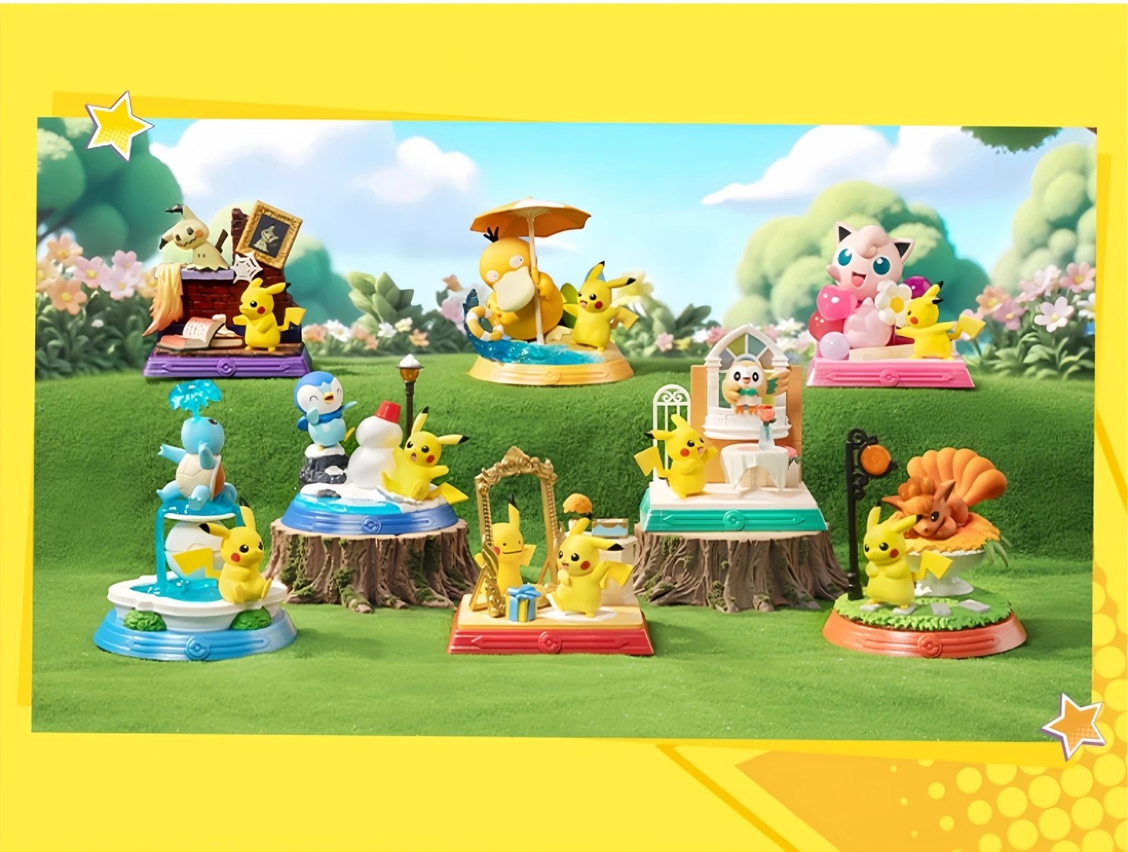 Pokémon x Funism Pikachu and His Friends Figure Blind Box