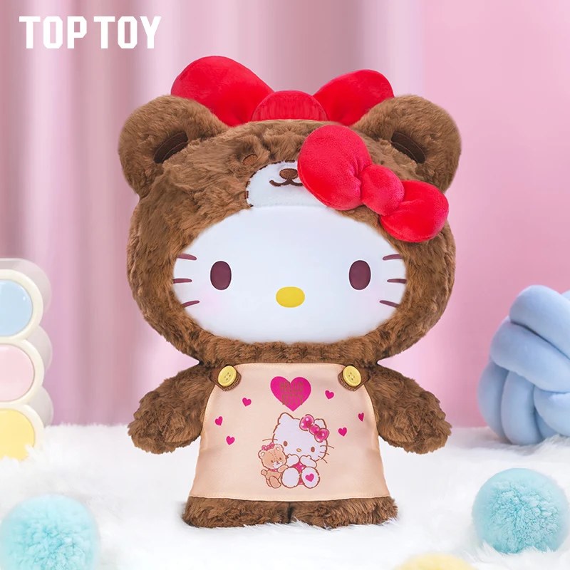 Hello Kitty Peach & Caramel Pajamas Series 400% Plush Gift Figure 15inch