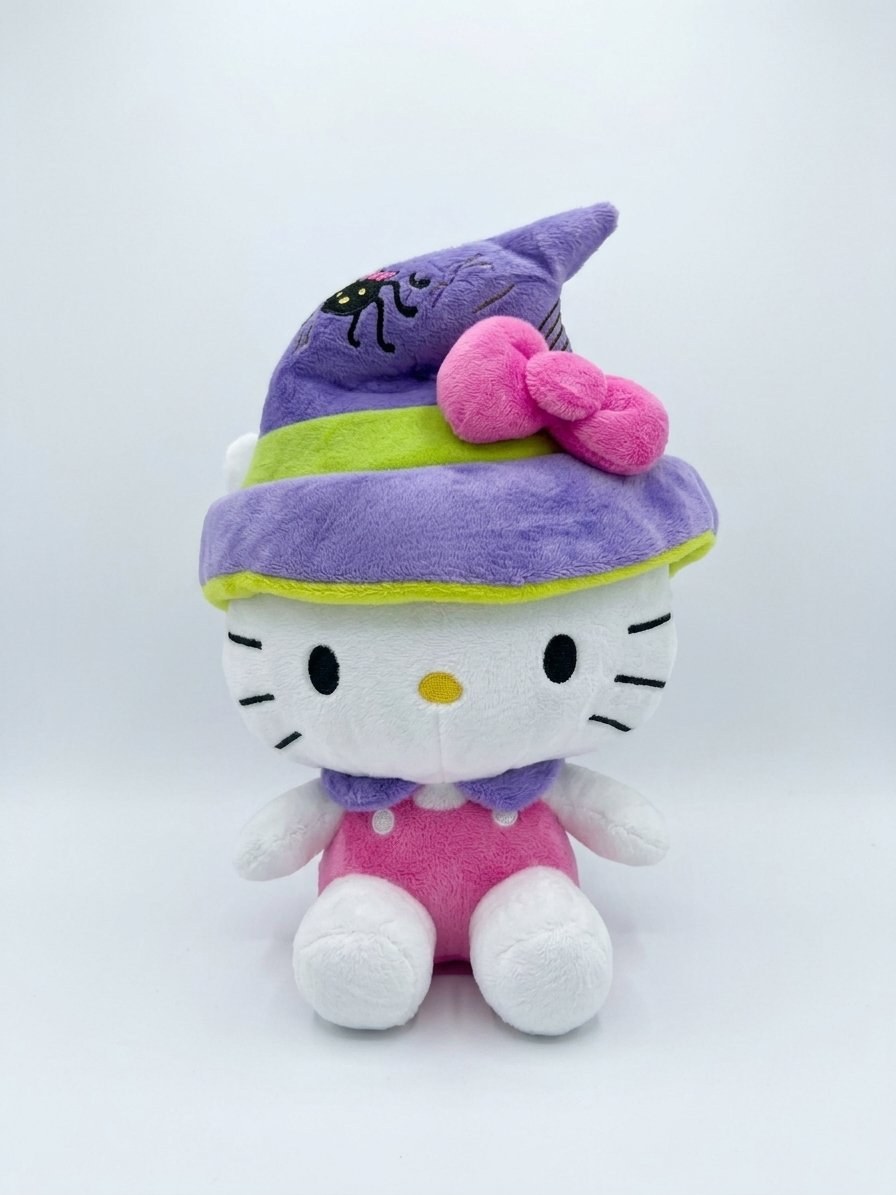 Hello Kitty in Witchy Costume Halloween Stuffed Plush