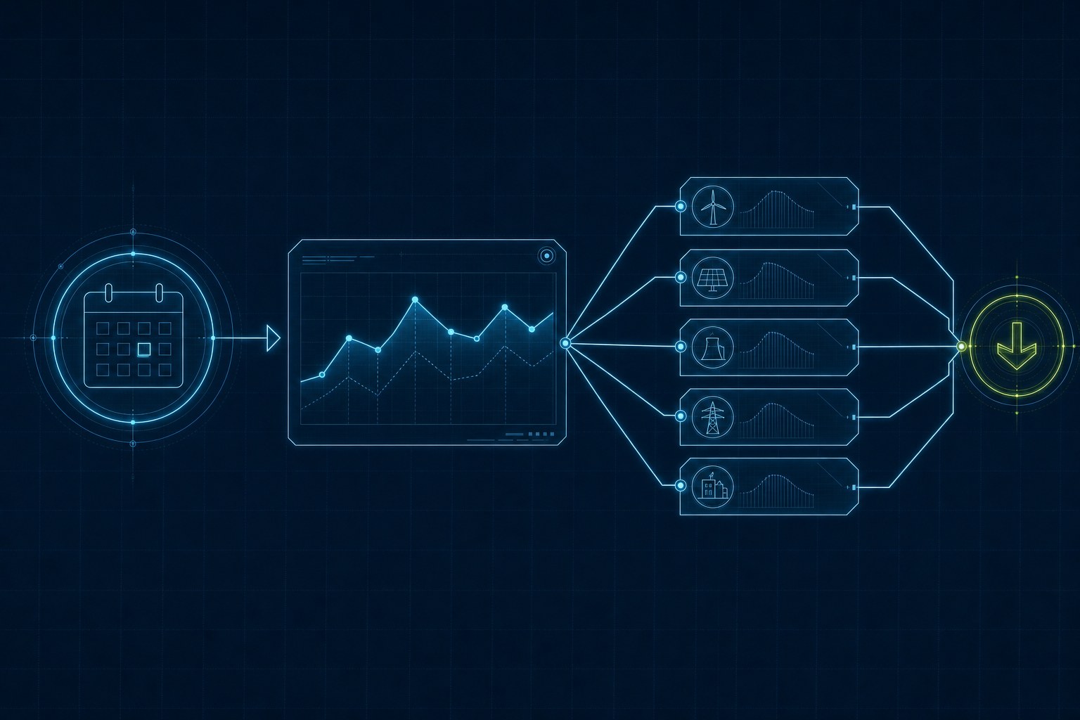 Abstract contract monitoring and supplier competition illustration