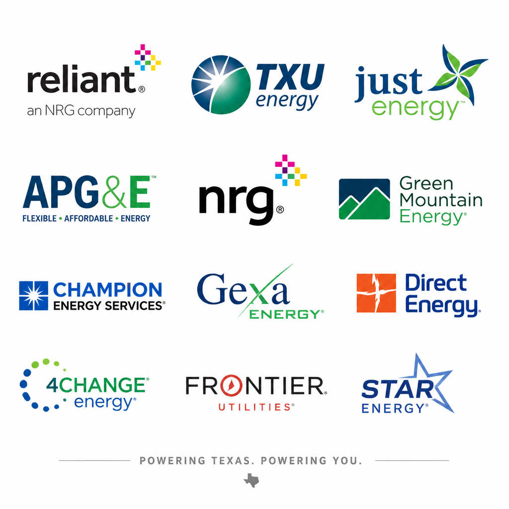 Electricity suppliers available through Nulite Power Solutions