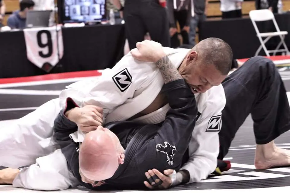 Alex Chinchilla at a Brazilian Jiu-Jitsu competition