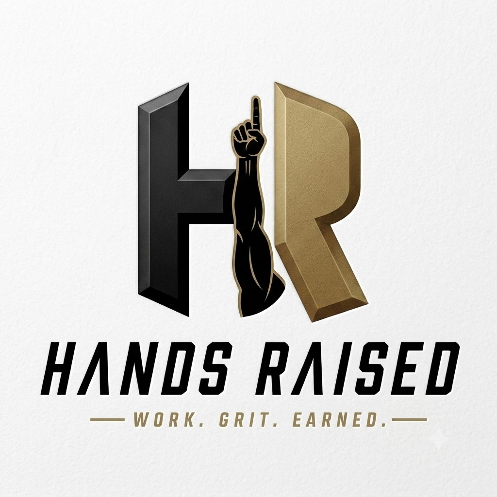Hands Raised gold logo