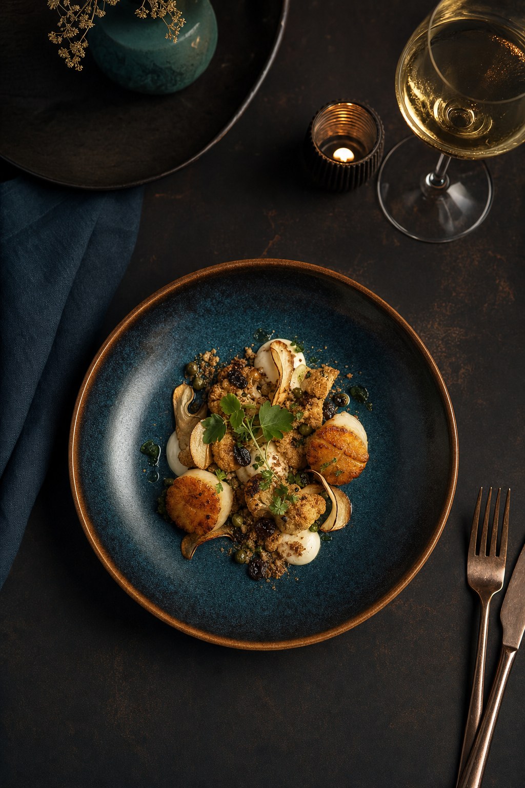 Illustrative restaurant social media post