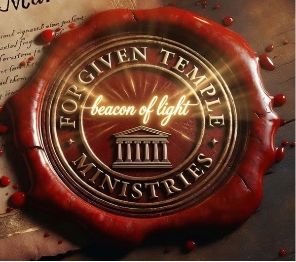 Forgiven Temple Ministries beacon of light seal