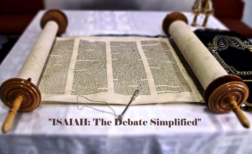 An open Torah scroll for the Isaiah translation debate