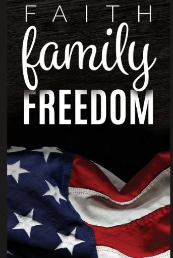 Faith, Family, Freedom artwork for Pastor Mark’s national call of unity