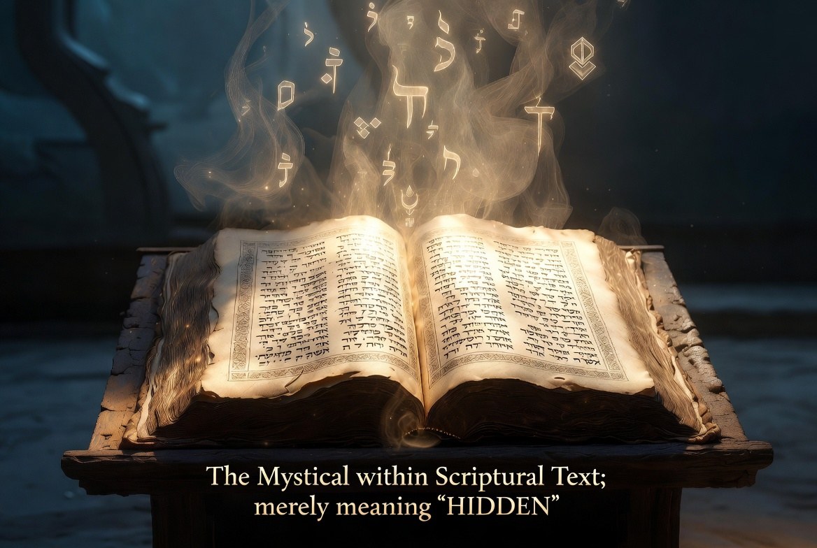 Open scripture with luminous Hebrew letters rising above the pages