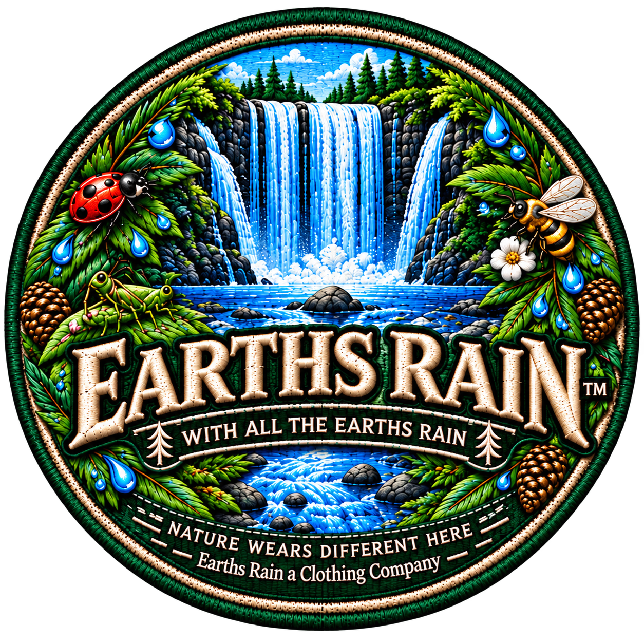 Earths Rain, With All The Earths Rain. Nature Wears Different Here.