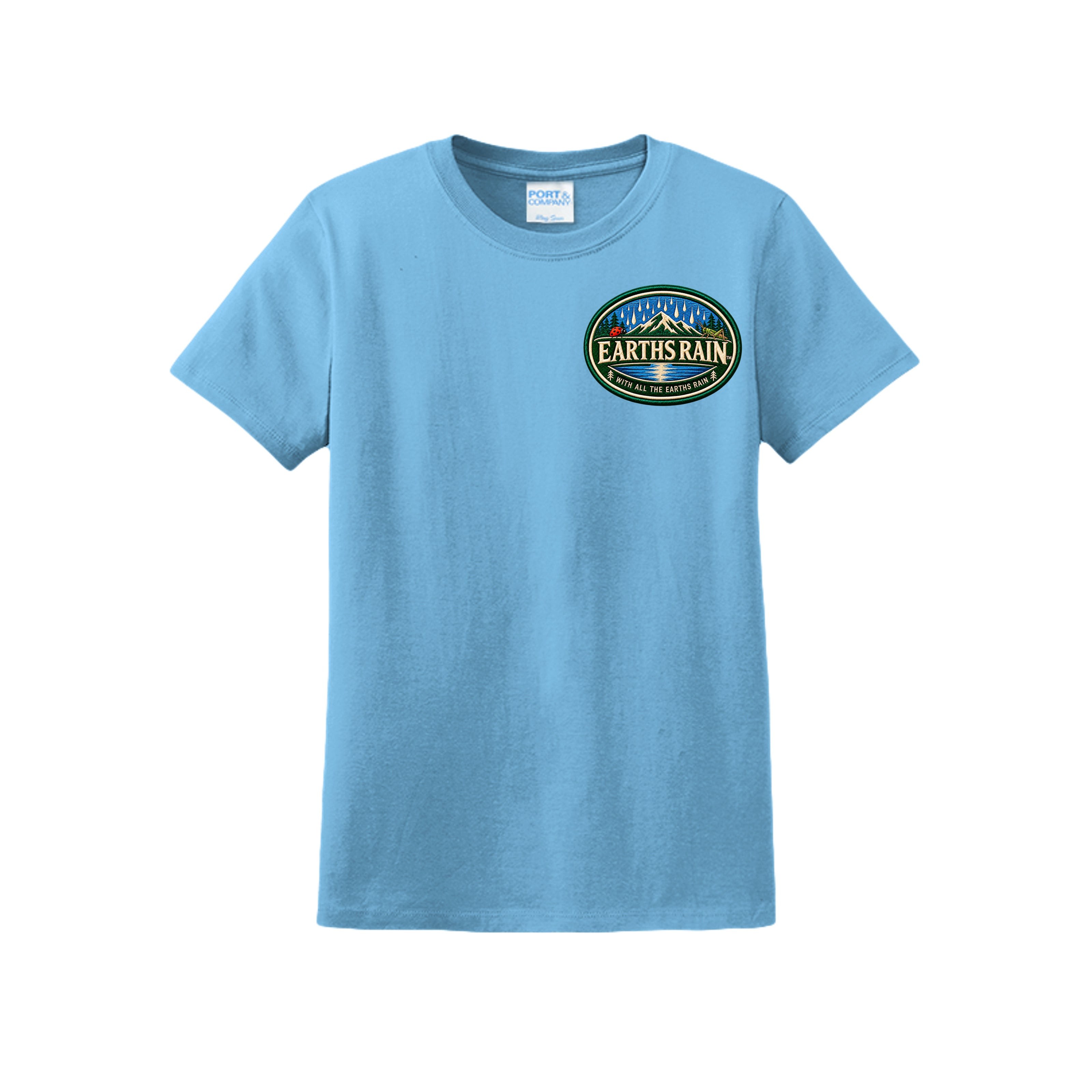 Earths Rain women's T-shirt, front view