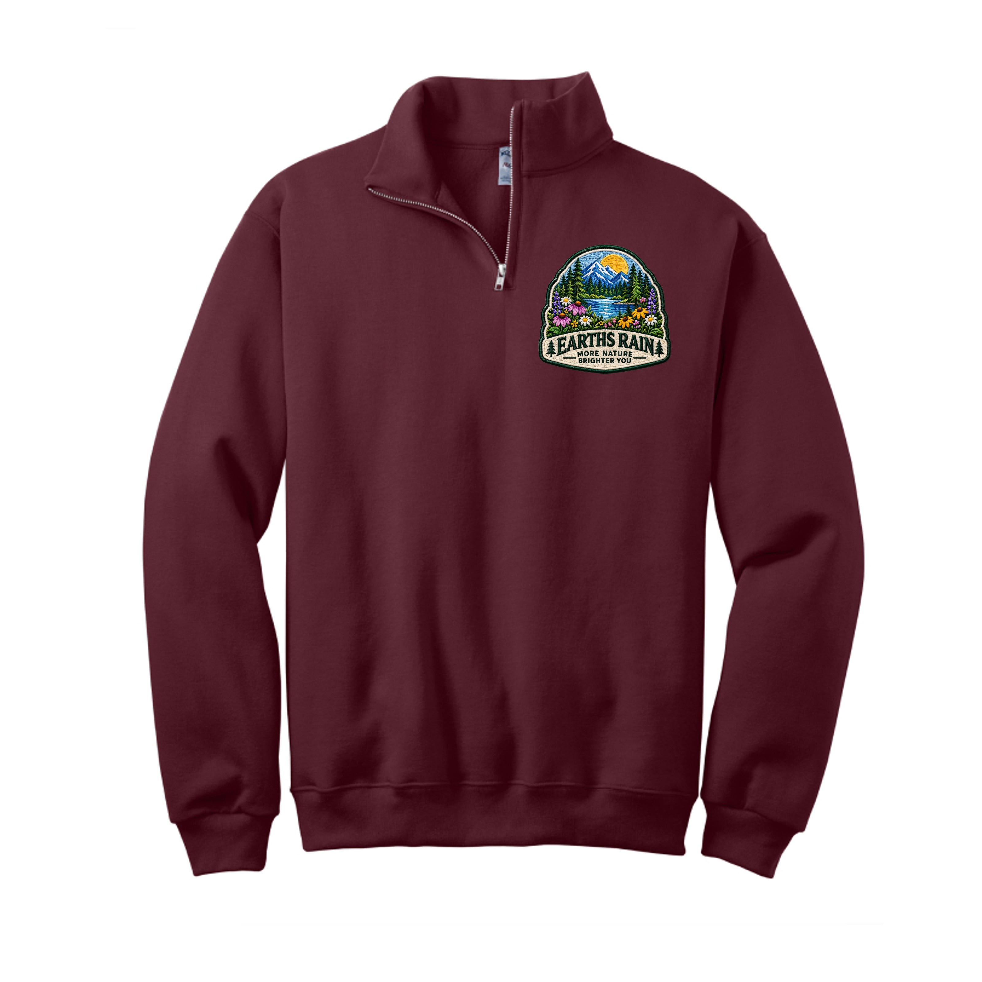 Earths Rain sweatshirt with a bright nature-inspired design