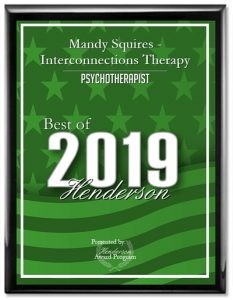 Best of Henderson Psychotherapist award, 2019