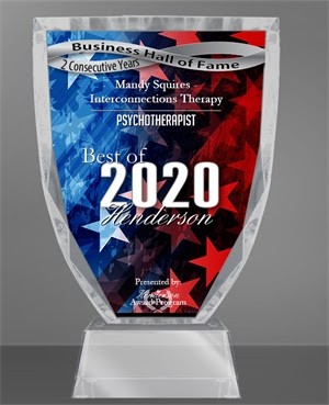 Best of Henderson Psychotherapist award, 2020