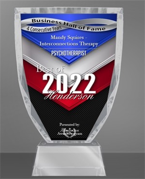 Best of Henderson Psychotherapist award, 2022