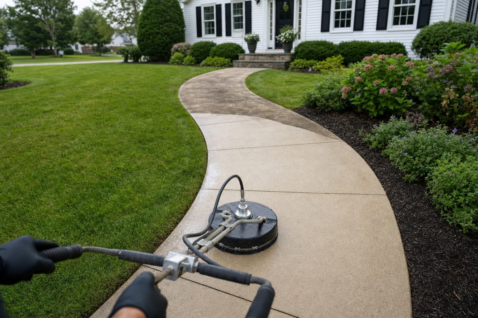 Walkways service in progress