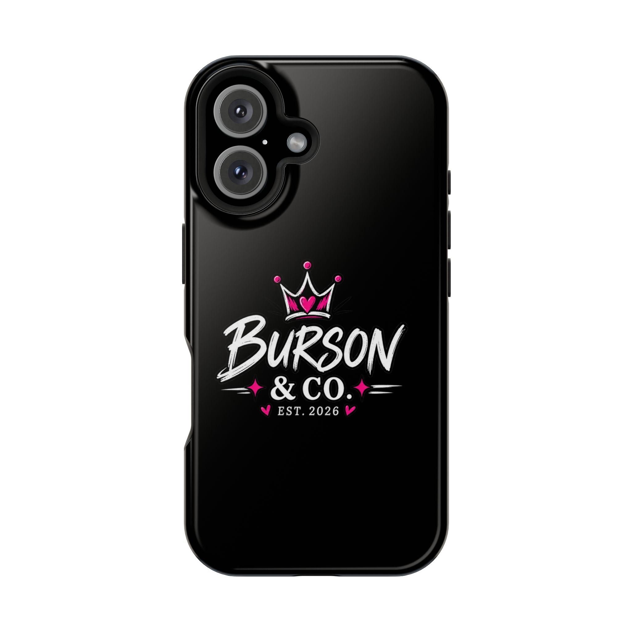 Burson & Co. Signature Magnetic Impact-Resistant Phone Case