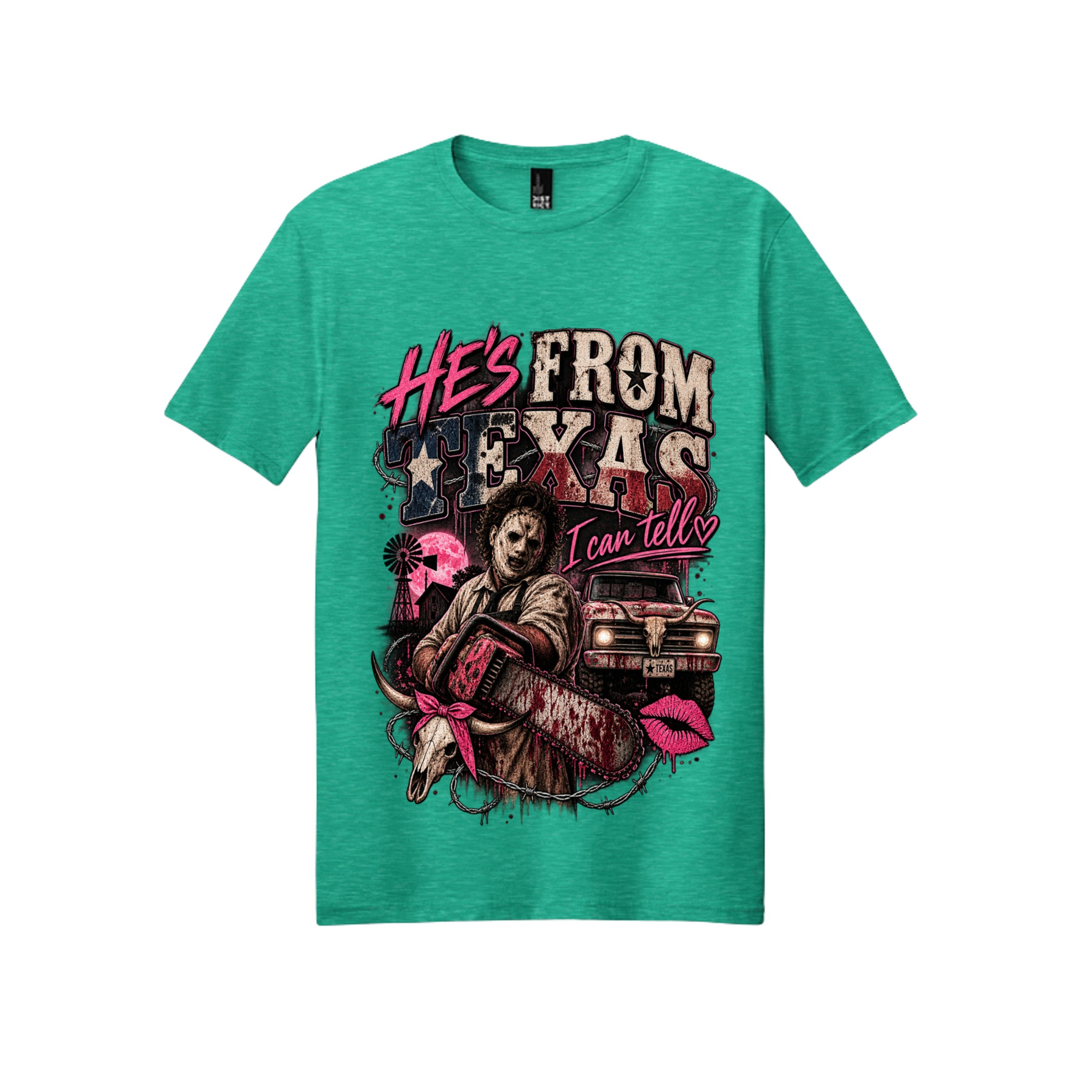 He’s From Texas, I Can Tell – Horror Graphic Tee