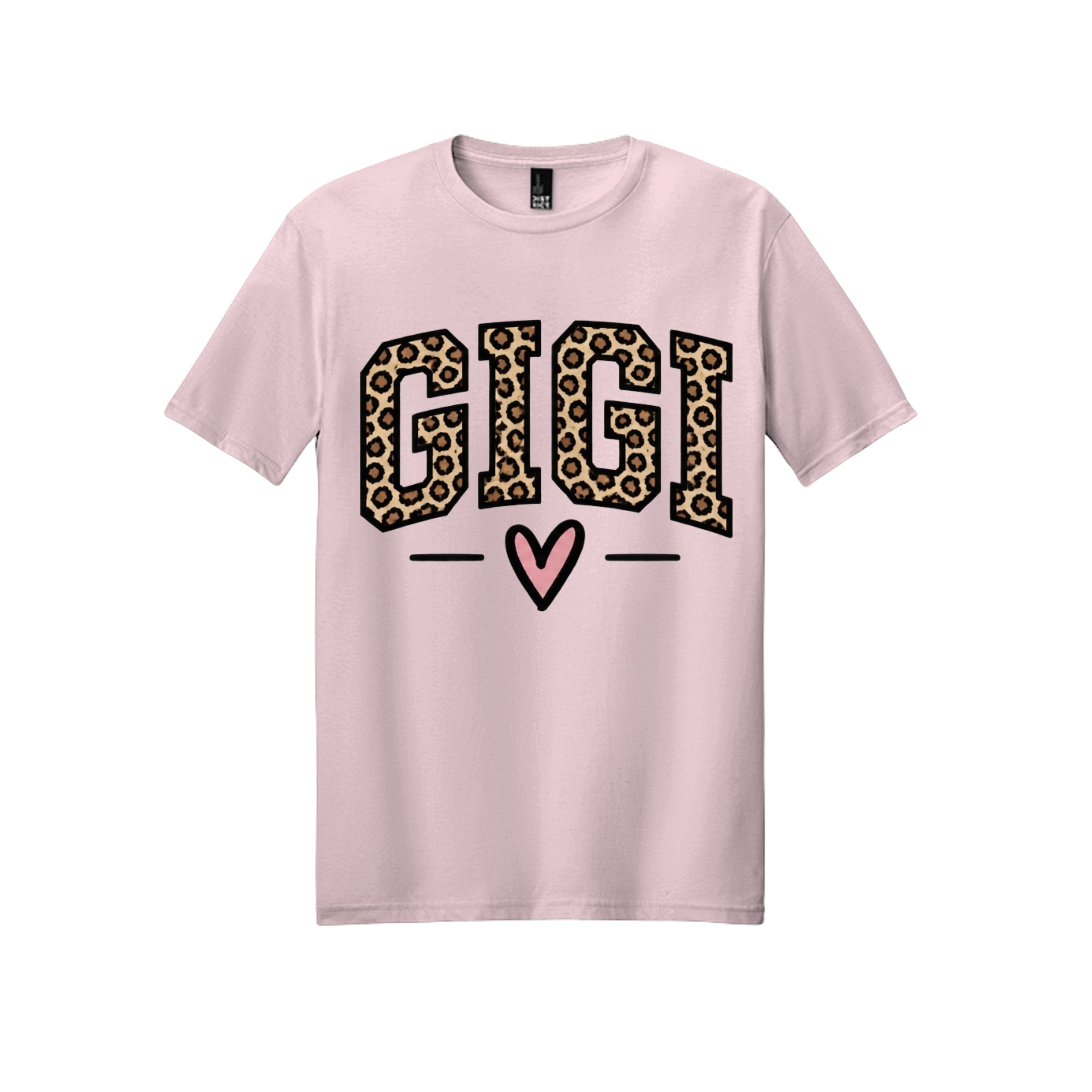 Leopard Gigi Heart T-Shirt π©·π, view 3