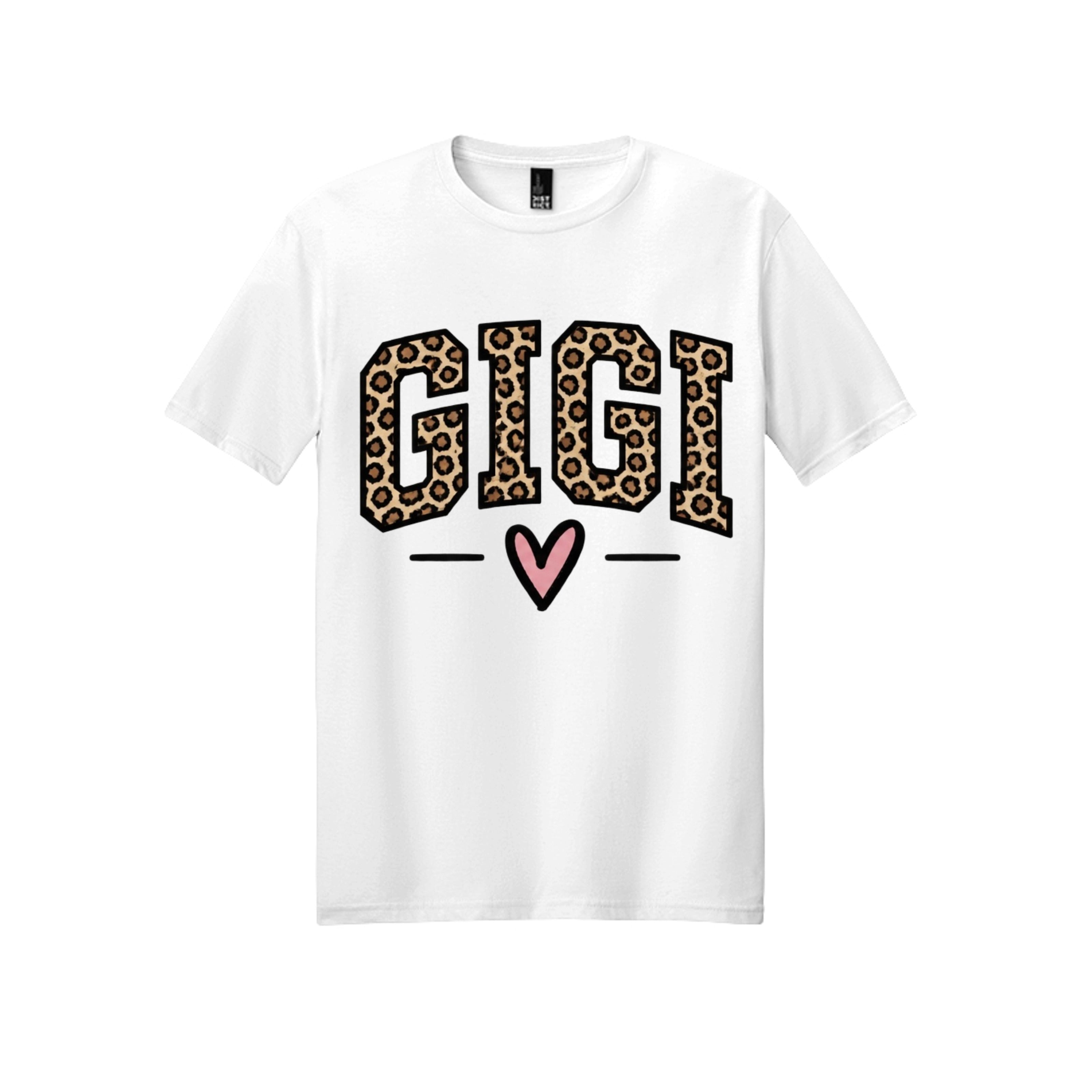 Leopard Gigi Heart T-Shirt π©·π, view 5