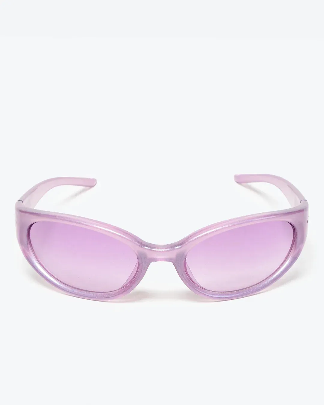EDAT - Pastel Purple Lenses, Transparent Purple Frame