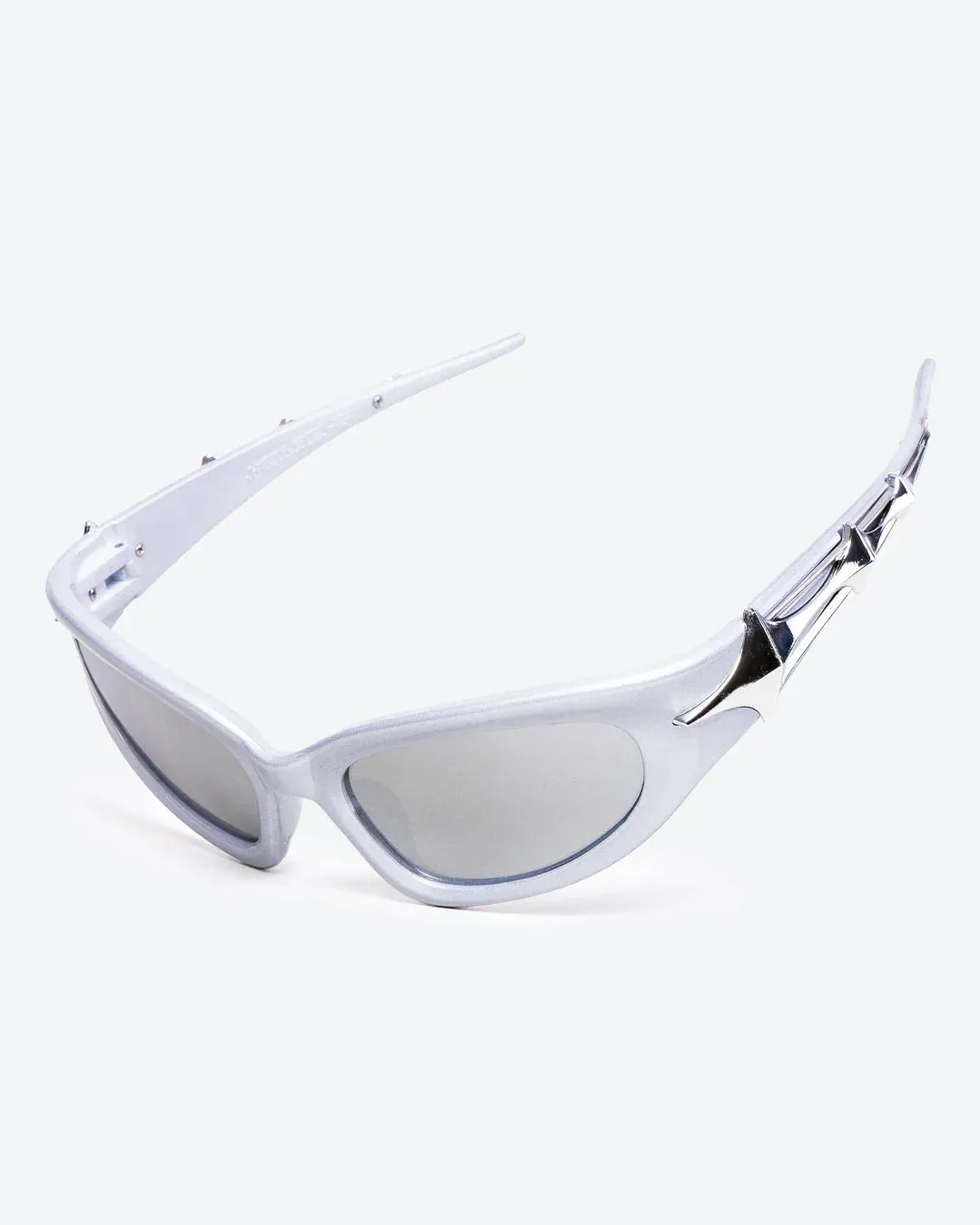 VERVE - Smoke Mirrored Lenses, White Frame