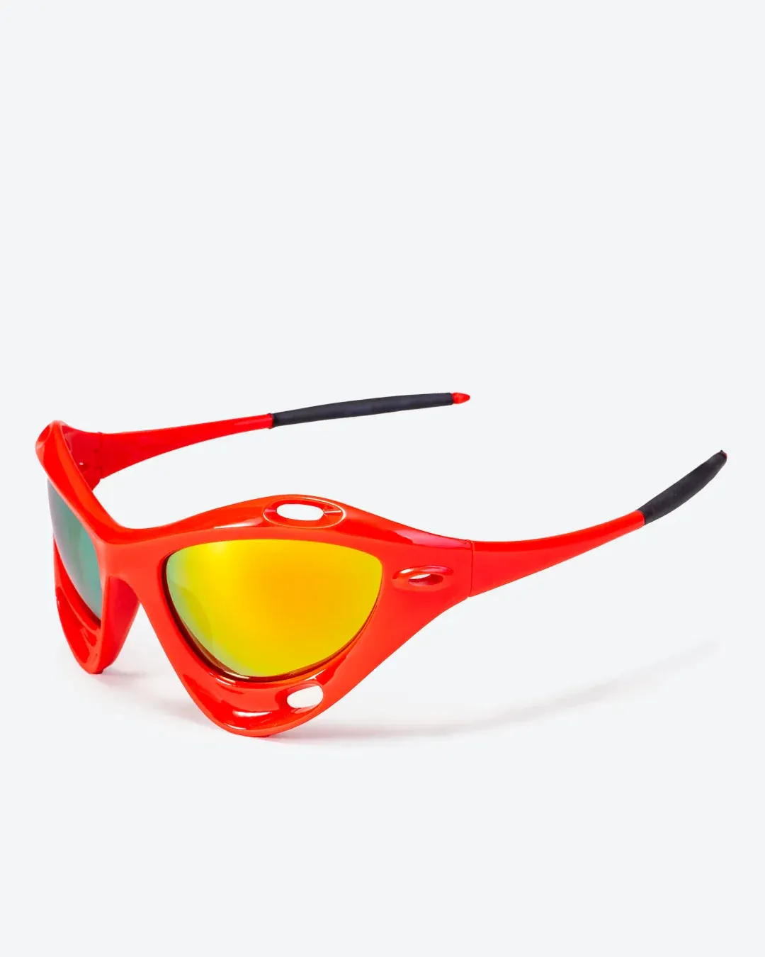 Vortex - Gold Mirrored Lenses, Red Frame