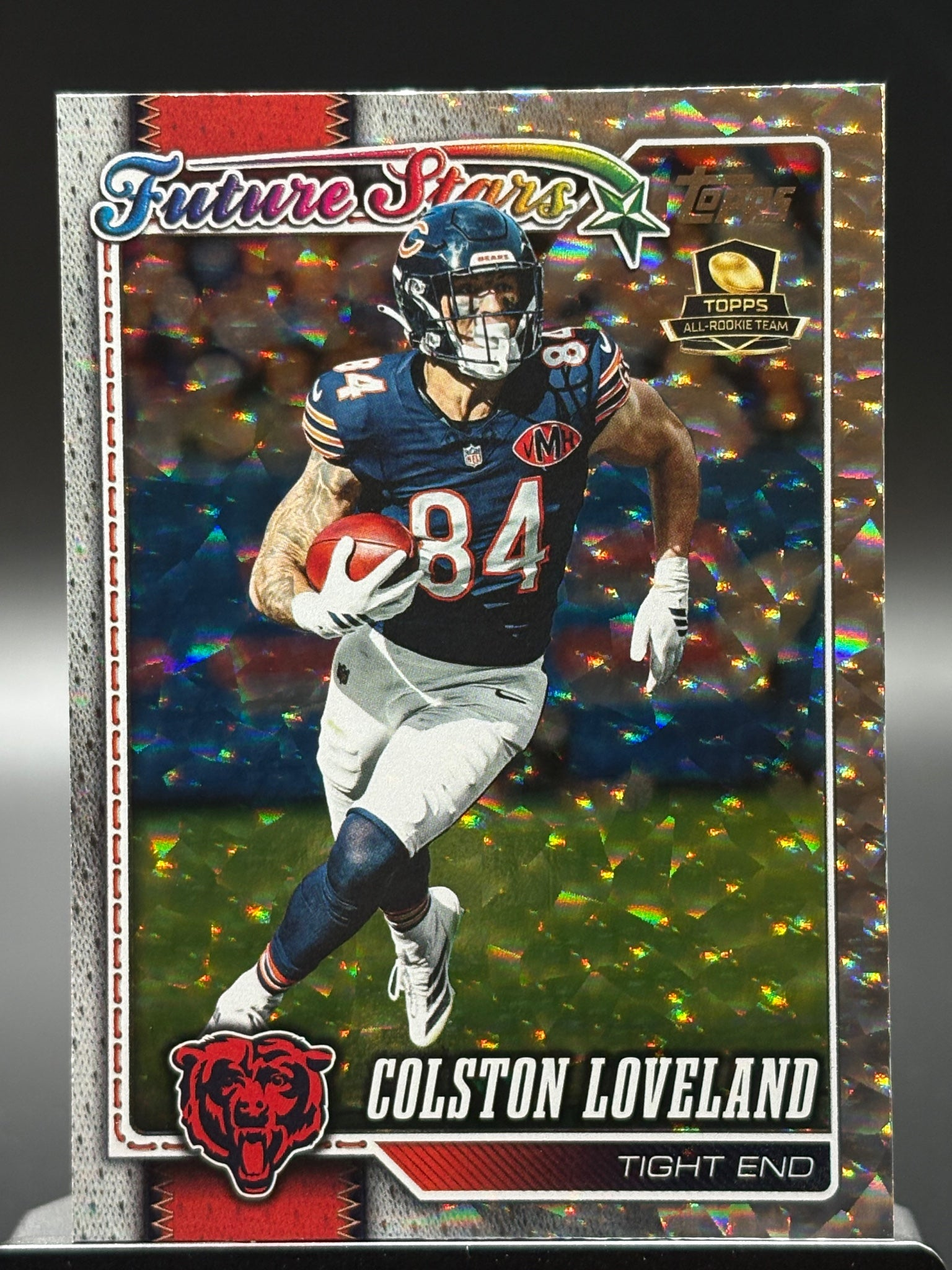 2026 Topps Flagship #270 Colston Loveland Silver Crackle Foil