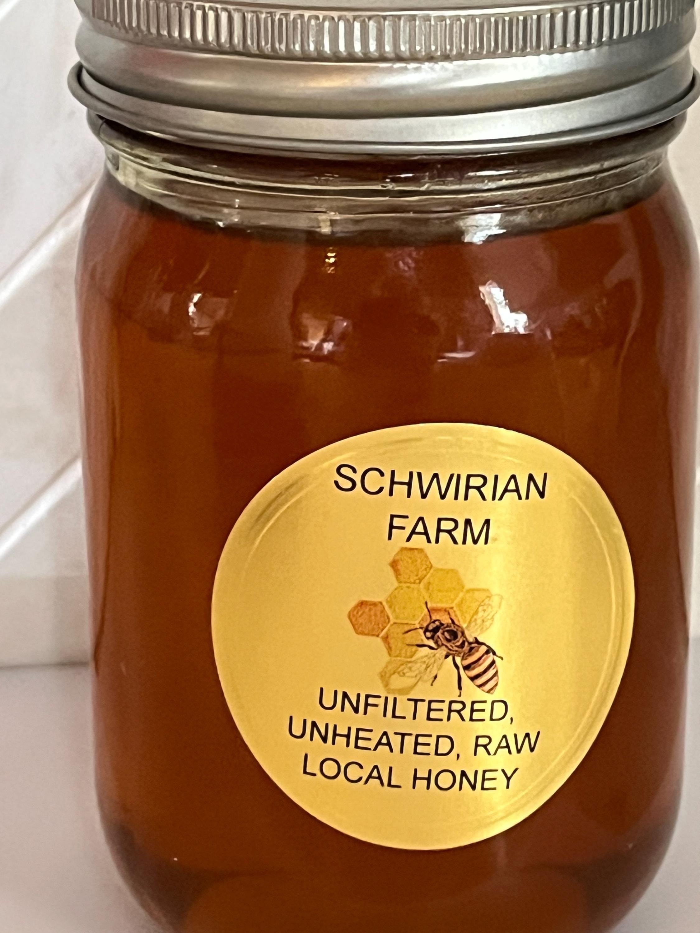 Organic, Raw, Unfiltered Wildflower Honey