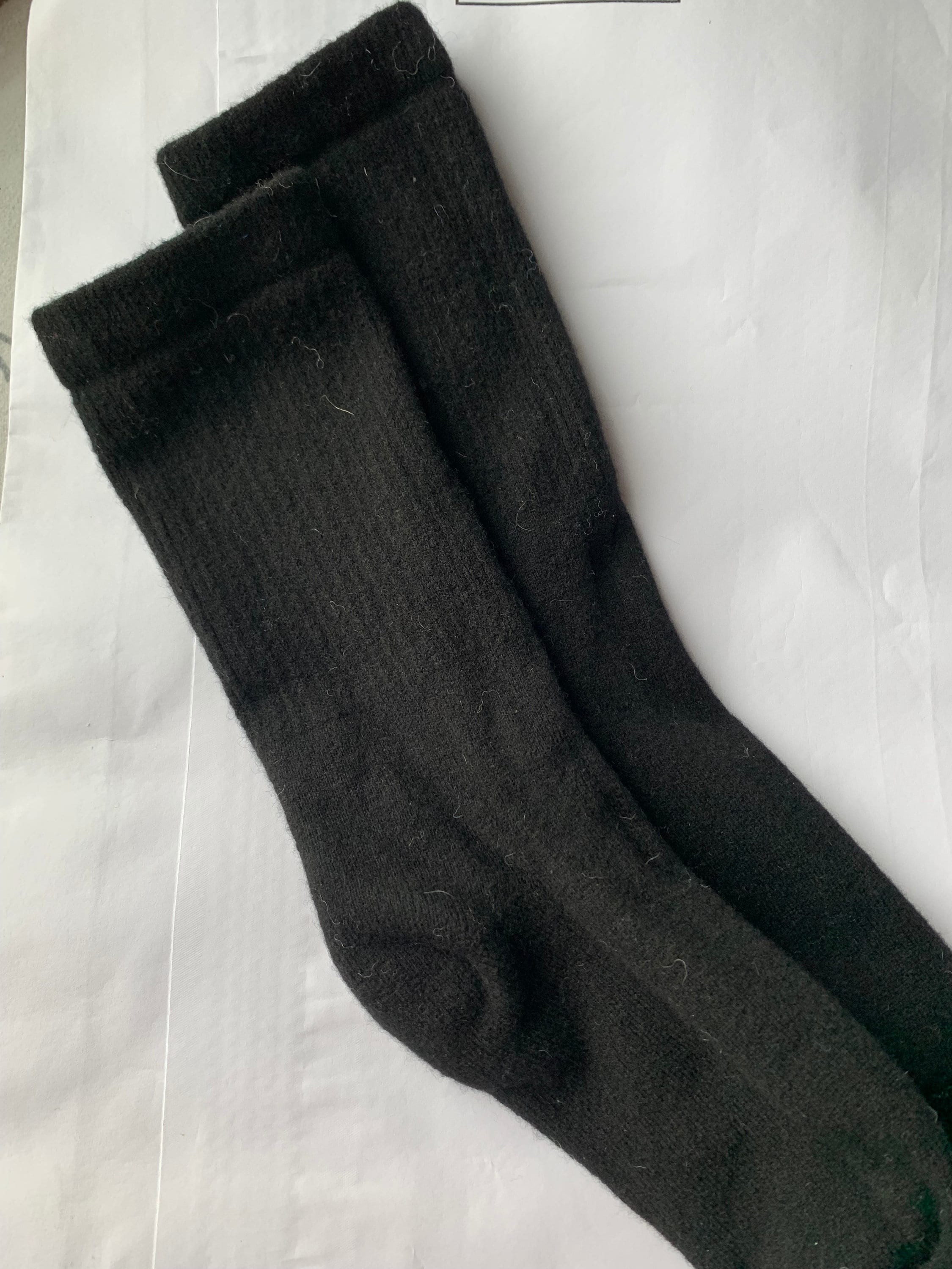 Yak Crew Socks, Warm Socks,Cozy Socks, view 2