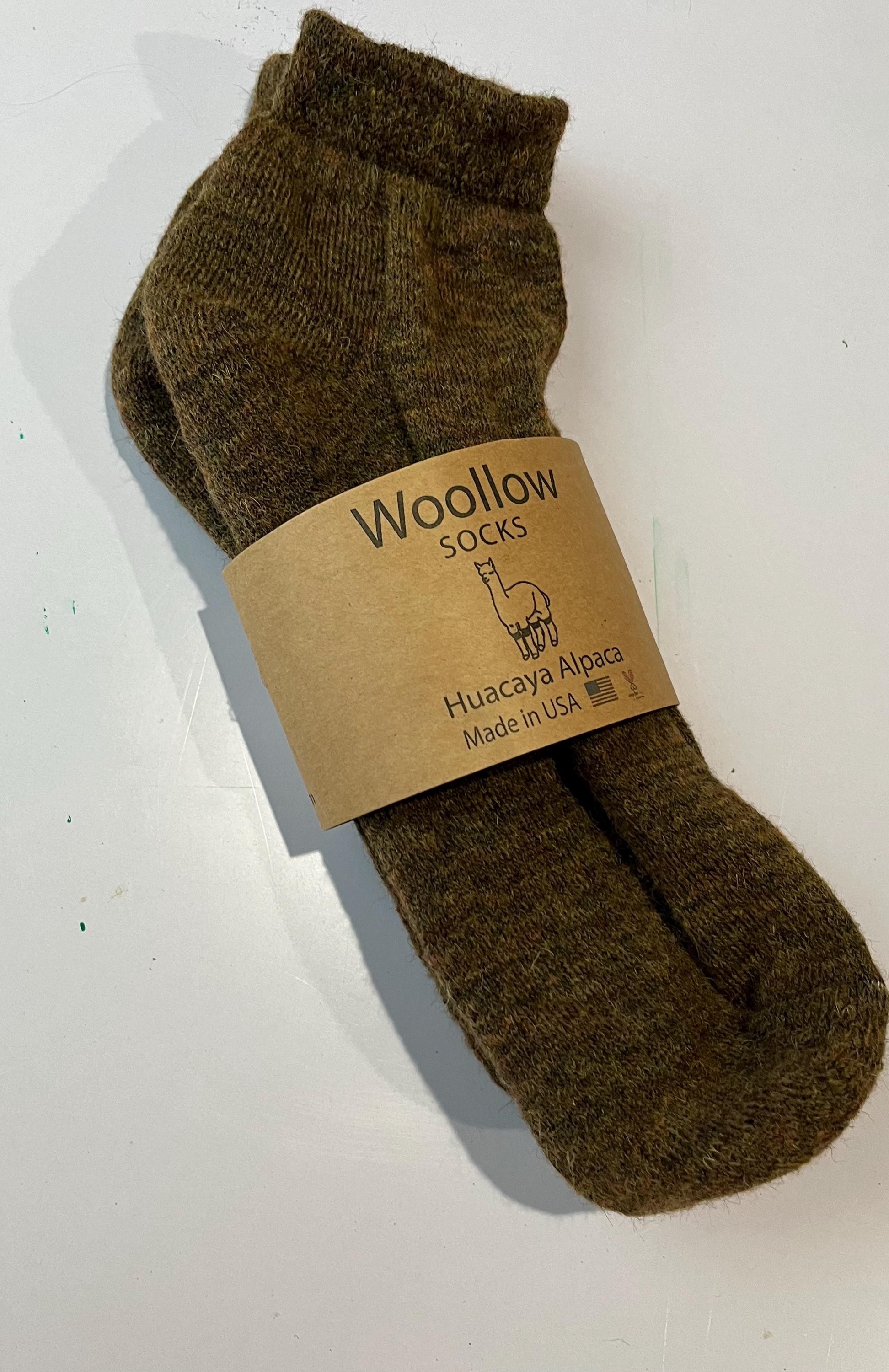 Alpaca Gripper Ankle Socks , view 2