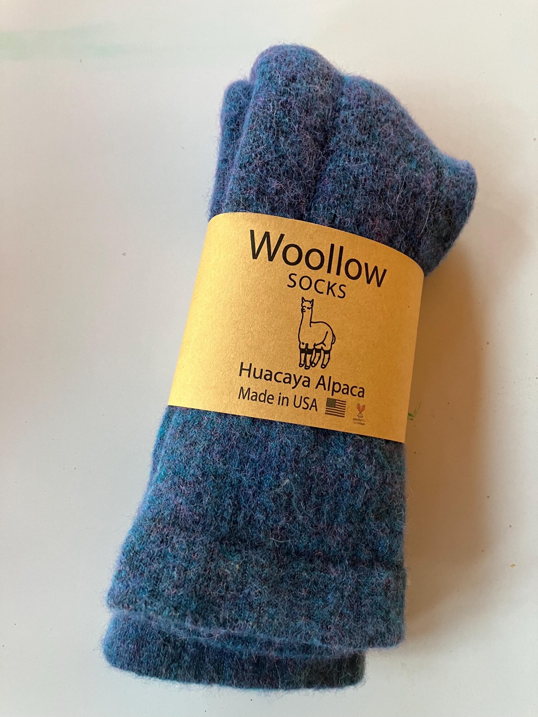 Cozy Alpaca Crew Socks , view 6