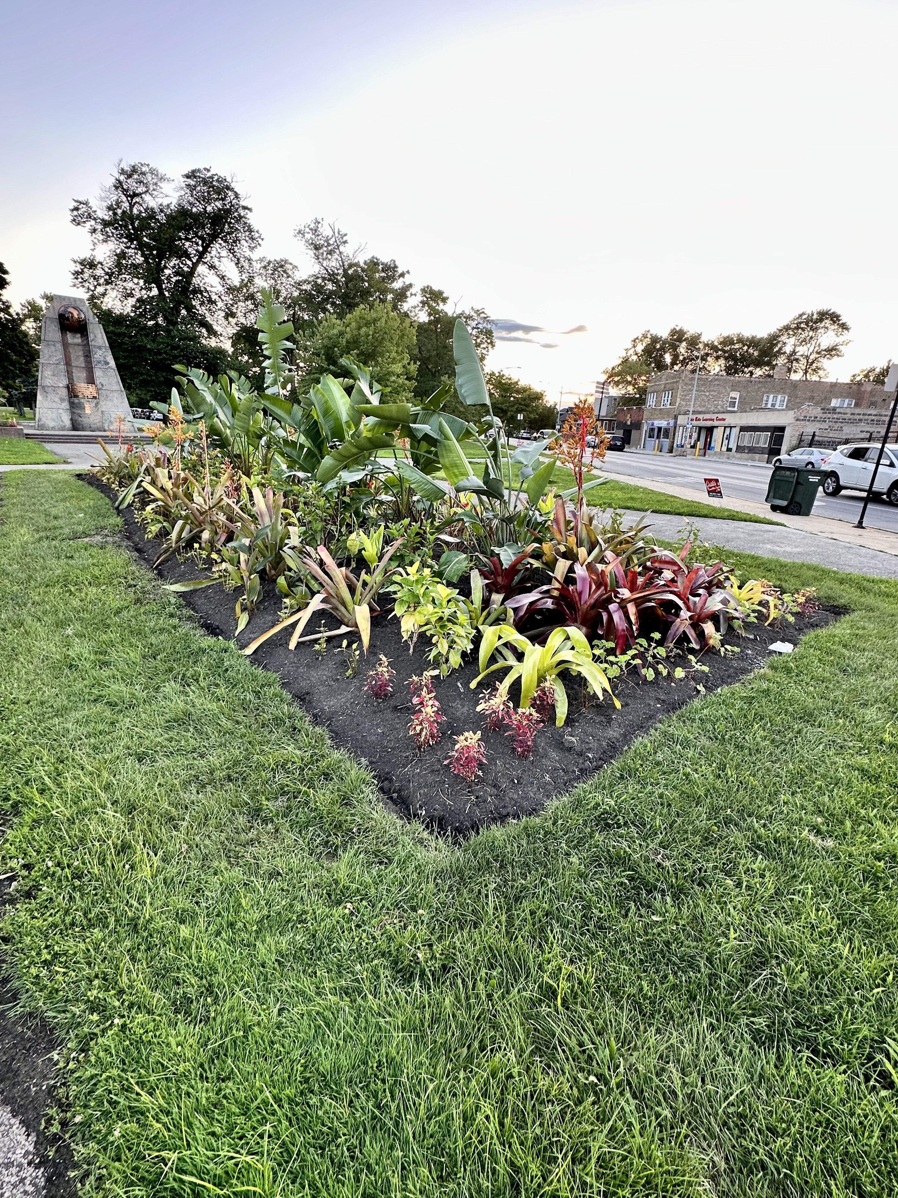 Photograph from DARIUS GIRENAS MEMORIAL IN CHICAGO’S MARQUETTE PARK COMMUNITY
