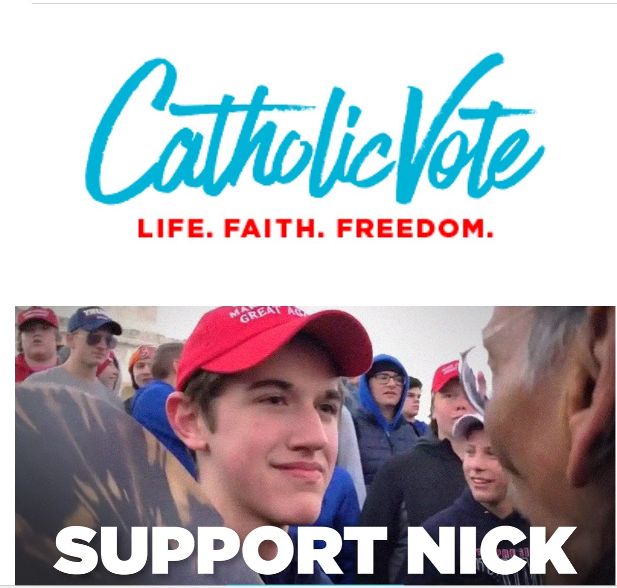 Photograph accompanying Support Nick…