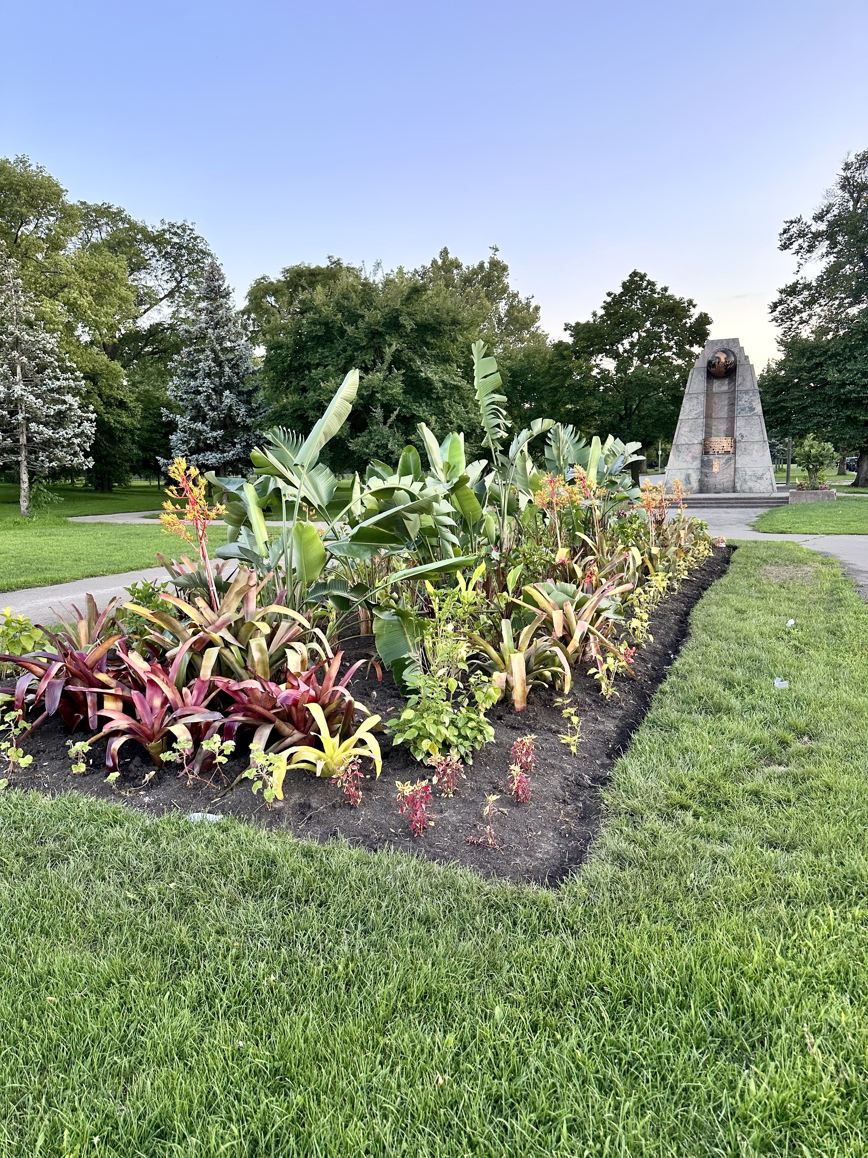 Photograph from DARIUS GIRENAS MEMORIAL IN CHICAGO’S MARQUETTE PARK COMMUNITY