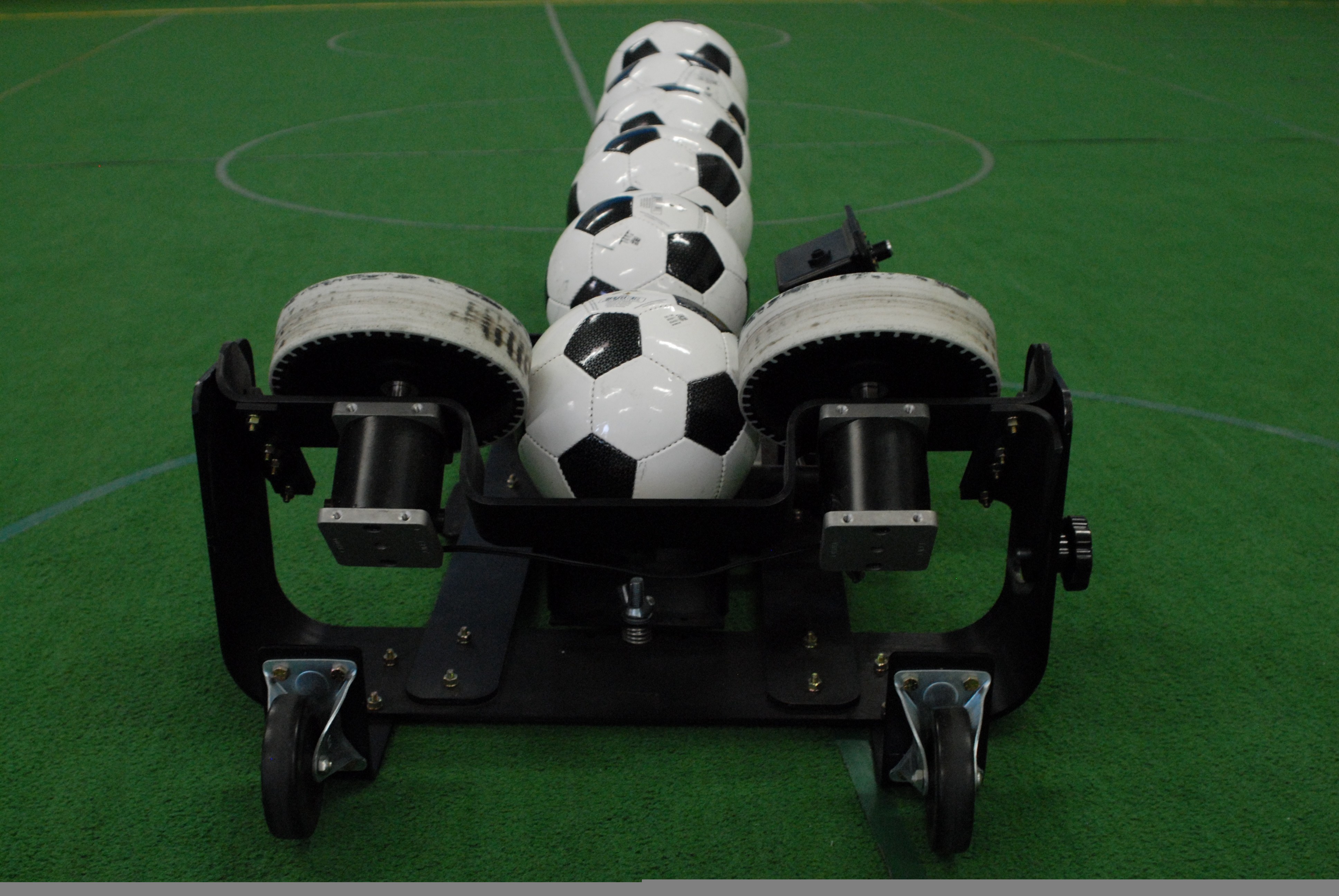 Pro Trainer loaded with soccer balls