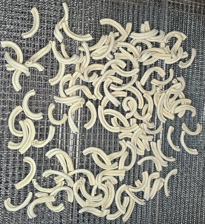 Caserecce semolina pasta