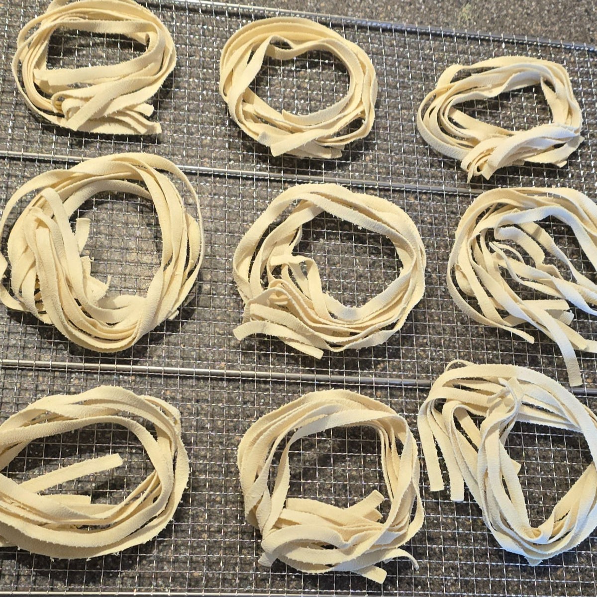 Fettuccine semolina pasta
