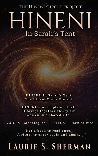 Cover of HINENI: In Sarah’s Tent by Laurie S. Sherman